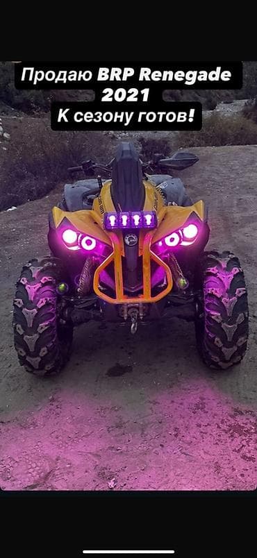 Квадроцикл BRP, Бензин, 1000 куб. см, Взрослый