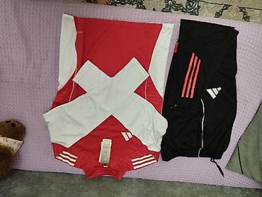 Мужская одежда: Спортивный костюм adidas (верх + брюки) - Комплект — 2