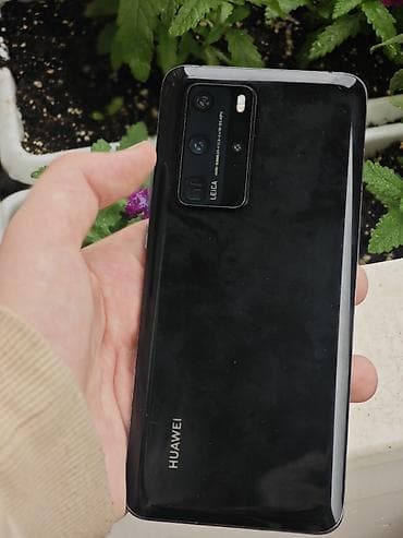 себе: Huawei P40 Pro, Б/у, 128 ГБ, цвет - Черный, 1 SIM — 3