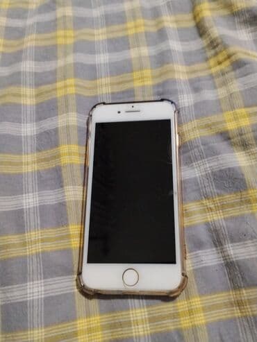 Chrysler: IPhone 8, Б/у, 64 ГБ, White Titanium, Чехол, Кабель — 1