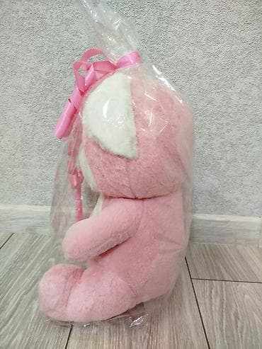 прокат карнавальных костюмов бишкек: Две мягкие игрушки за 535с — розовые зайчики 1) Большой зайчик в — 5
