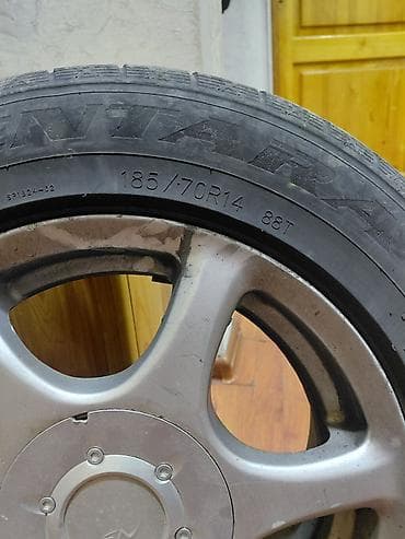 шины зимние 14: Колеса в сборе 185 / 70 / R 14, Зима, Пара, Легковые, Литые — 2