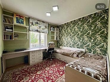 3: 3 комнаты, 62 м², Джал мкр (в т.ч. Верхний, Нижний, Средний) 105 серия, 9 этаж, Свежий ремонт — 8