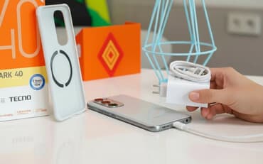 Tecno Spark, 256 ГБ, цвет - Белый