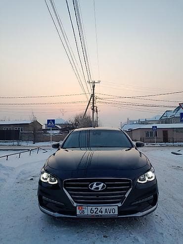 российский номер фит: Hyundai Grandeur: 2018 г., 2.4 л, Автомат, Бензин, Седан — 3