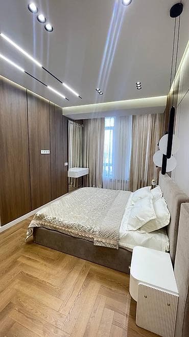 квартира с мебелью: 3 комнаты, 80 м², 8 этаж — 7