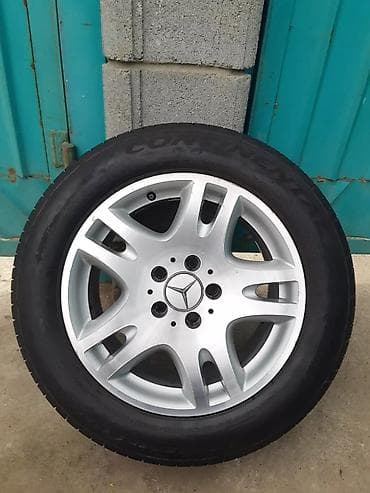 Колеса в сборе 225 / 55 / R 16, Всесезонная, Б/у, Комплект, Легковые, Литые, отверстий - 5