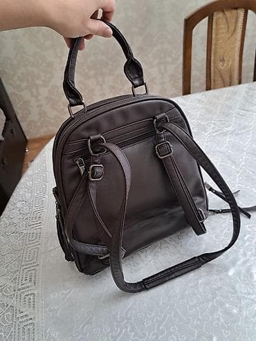 сумки клатчи кошельки: Рюкзак, Материал: Экокожа, Женские — 2