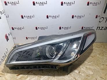 Сальники: Передняя левая фара Hyundai 2016 г., Б/у, Оригинал — 1