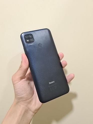 redmi c9: Redmi, Redmi 9C, Б/у, 64 ГБ, цвет - Черный, 2 SIM — 2
