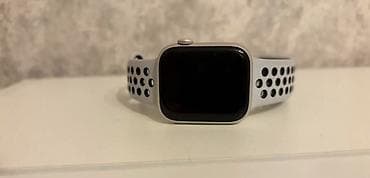 Apple Watch: Смарт‑часы Apple Watch с алюминиевым корпусом (серебристый цвет) и — 1