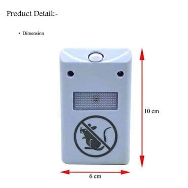 inspector piranha: Ультразвуковой отпугиватель, средство отпугивания грызунов и тараканов — 2