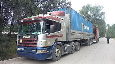 грузовики scania: Тягач, Scania, 1997 г., Бортовой — 6