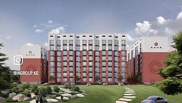 калыка акиева боконбаева: Строится, 1 комната, 49 м² — 2