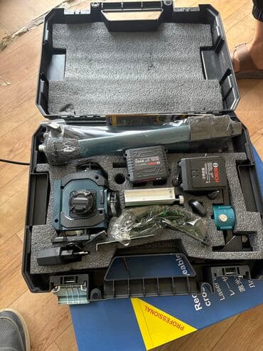 оборудование для фаст фуда бишкек: ЛазерБощ (Bosch) 4 d Полный комплект в чемодане Штатив 2 — 2