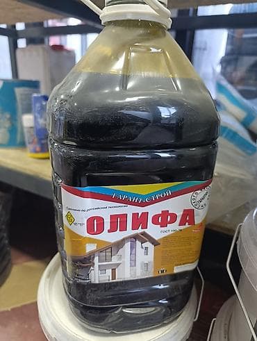 Оңдоп-түзөө жана курулуш: Олифа «Гарант-Строй», ГОСТ 190-78 5 л на 20 квадратов - Назначение — 1