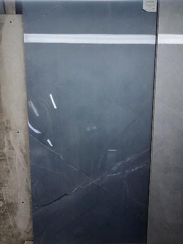 Назначение: Для стен, цвет - Серый, Глянцевое покрытие, 120x240 см