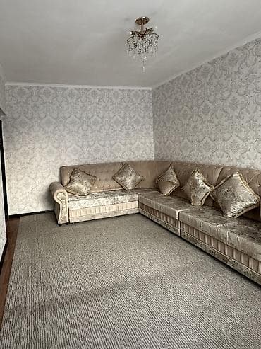 hostel osh: 2 комнаты, 46 м², Индивидуалка, 2 этаж, Косметический ремонт — 5