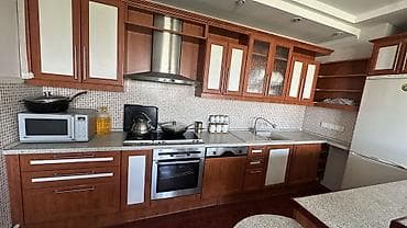 Кухонный гарнитур, Б/у, цвет - Коричневый, МДФ, Самовывоз — 1