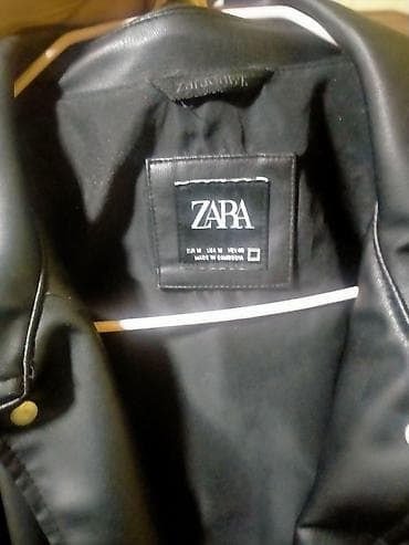 Пальто: Мужская куртка, M, Zara, Новый, цвет - Черный, Самовывоз — 4