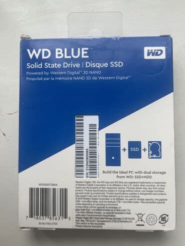 видео карта алам: Wester Digital Blue 2.5 2TB SSD. Абсолютно новый — 2