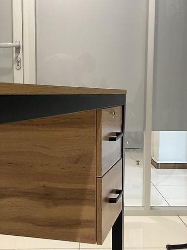 кресло офисное престиж: Офисный стол, Нерегулируемый, цвет - Коричневый, Прямоугольный, Дерево — 2