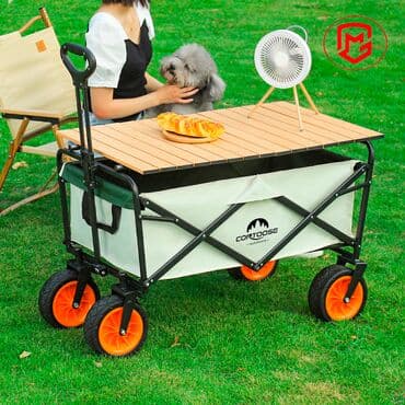 четырехколесный: Под заказ Складная Тележка для Пикника Колеса вращаются на 360 — 1