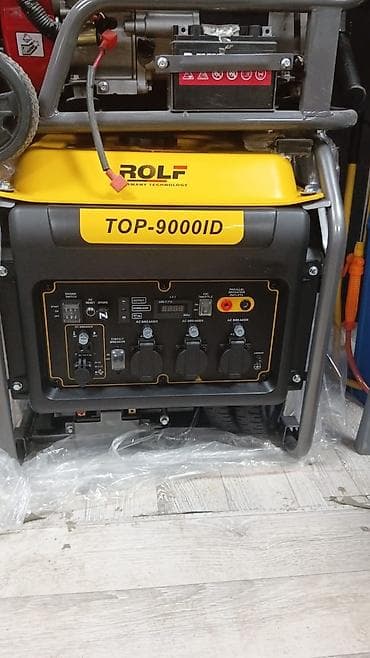 инвест энерго: Бензиновый генератор ROLF TOP-9000ID Описание: - Мощный открытый — 1