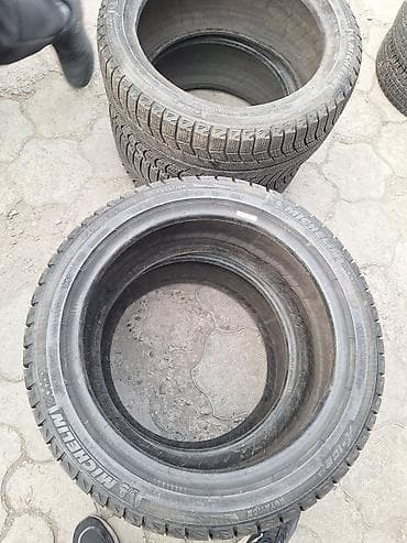 mishelin: Шины 225 / 45 / R 17, Зима, Б/у, Комплект, Легковые, Michelin — 1