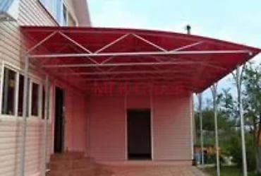 дополнительное освещение на авто: Навес, Арочный, Металл, Поликарбонат, Установка — 2