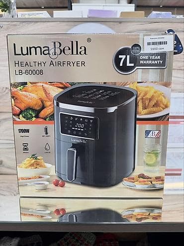 shark 8: Аэрогриль LumaBella Healthy Airfryer LB-60008 - Объем: 7 л - — 1