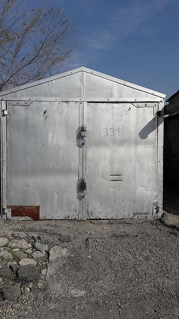 Гаражи: Металлический гараж (бокс) расположен ПГК 46а - Материал — 2