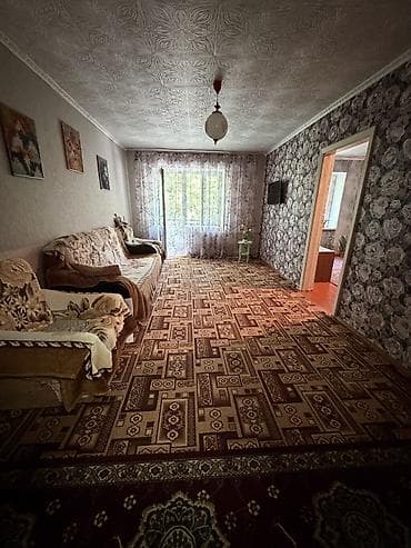 flat in osh: 3 комнаты, 63 м² — 5