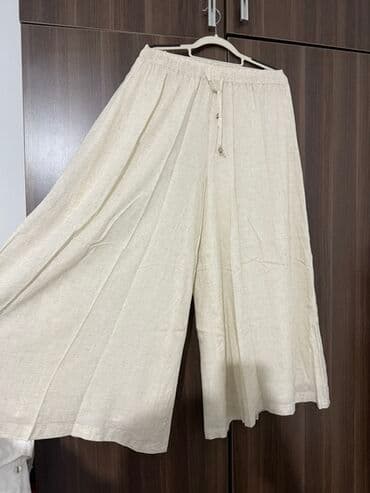 купить спортивный костюм женский недорого от производителя: Комплект женской одежды из льняной ткани 
Новый 
Размер М /46 — 2