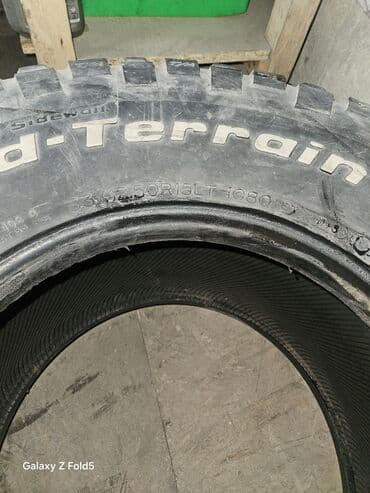 нарезка протектора: Шины 315 / 75 / R 15, Всесезонная, Б/у, Комплект, Внедорожные (АТ/МТ), США, BFGoodrich — 3