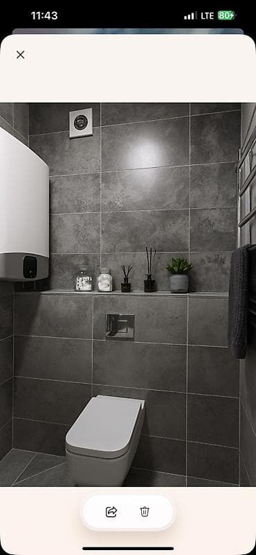 Унитаз Подвесной(Инсталляция), Материал: Фарфор