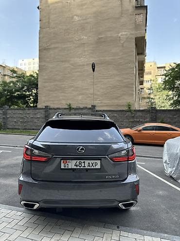 range over: Lexus RX: 2018 г., 3.5 л, Автомат, Бензин, Кроссовер — 2