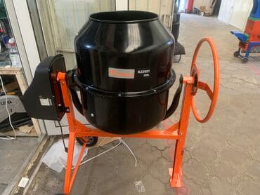 смисители: Бетона Мешалка на 200литров Российская фирма Двигатель 1,1 медный — 1