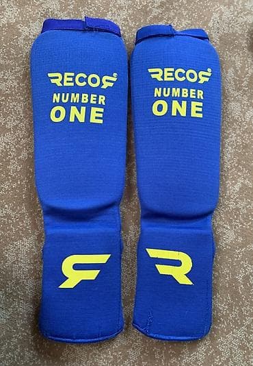 таеквандо: Накладки для голени и стопы RECO “Number One” - Тип: эластичные — 1