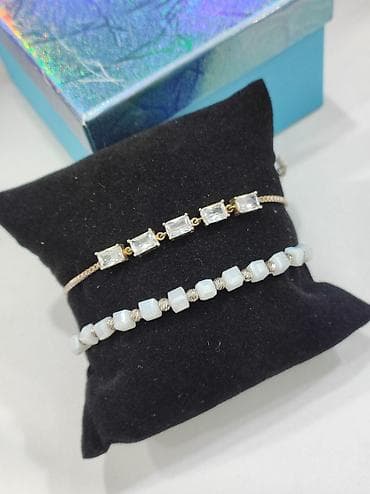 Үлпөт көйнөктөрү жана аксессуарлар: Серебряные браслеты Серебро 925 пробы Цена 2500 сом футляр 200 — 3