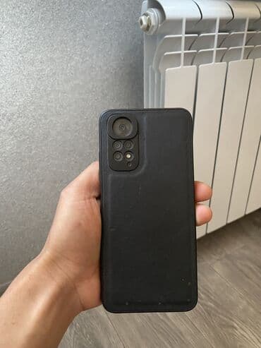 редми х: Redmi, Redmi Note 11, Колдонулган, 128 ГБ, түсү - Кара, 2 SIM — 2