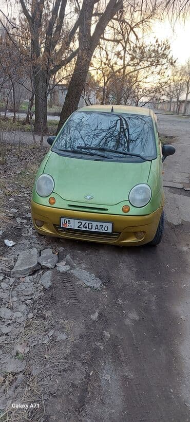 мини машына: Daewoo Matiz: 2005 г., 0.8 л, Механика, Бензин, Хетчбек — 2