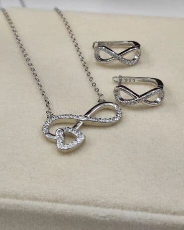 украшение шампанского для свадьбы: Набор украшений, Проба 925, Женские, Новый — 4