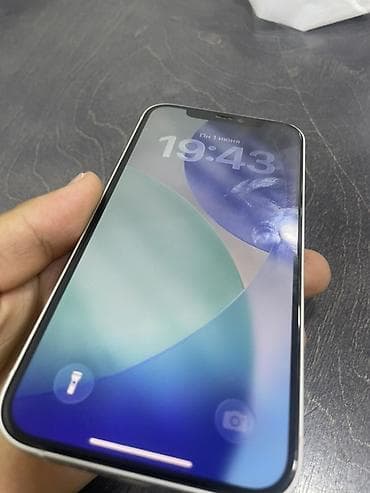 13 iphone pro max: IPhone 12, Б/у, 64 ГБ, Белый, Чехол, 75 % — 2