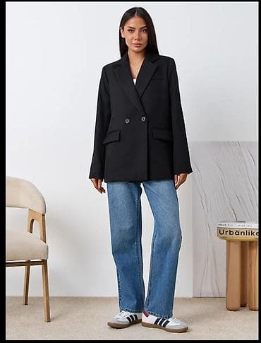 apple magic mouse 2: Базовый женский пиджак «как из Pinterest» - Цвет: черный - Посадка — 8