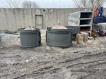 Компрессоры: ЖБИ форма жасайбыз 1 метровый и крышка 1.5метровый и крышка Бетона — 3