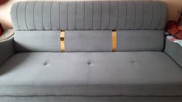 диван черный: Стильный прямой диван в современном дизайне. Почти НОВЫЙ - Обивка — 1