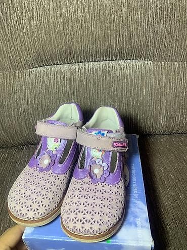 шлепки женские: Ортопедические кожаные летние босоножки на девочку 24-го размера, в — 3