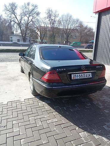 реки: Mercedes-Benz S-Class: 2000 г., 0.5 л, Автомат, Бензин, Седан — 5