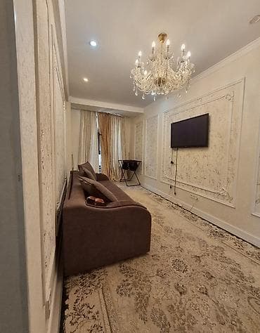 Продажа квартир: 2 комнаты, 57 м², Элитка, Асанбай мкр Элитка, 3 этаж, Косметический ремонт — 2